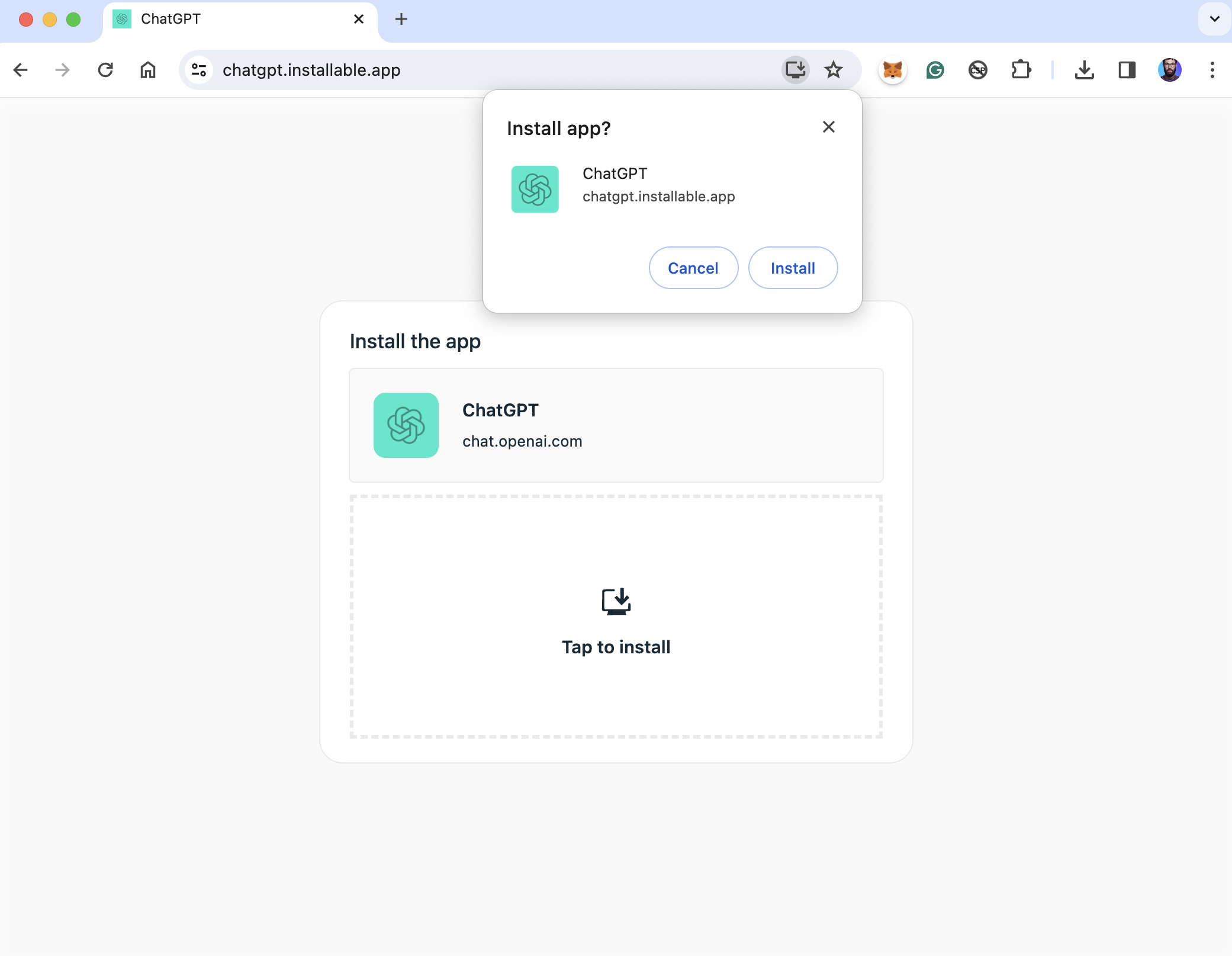 Illustration screenshot for Supports Every Browser