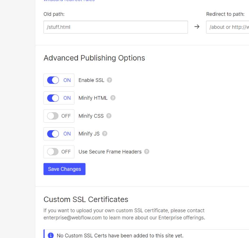 Illustration screenshot for Allow embedding