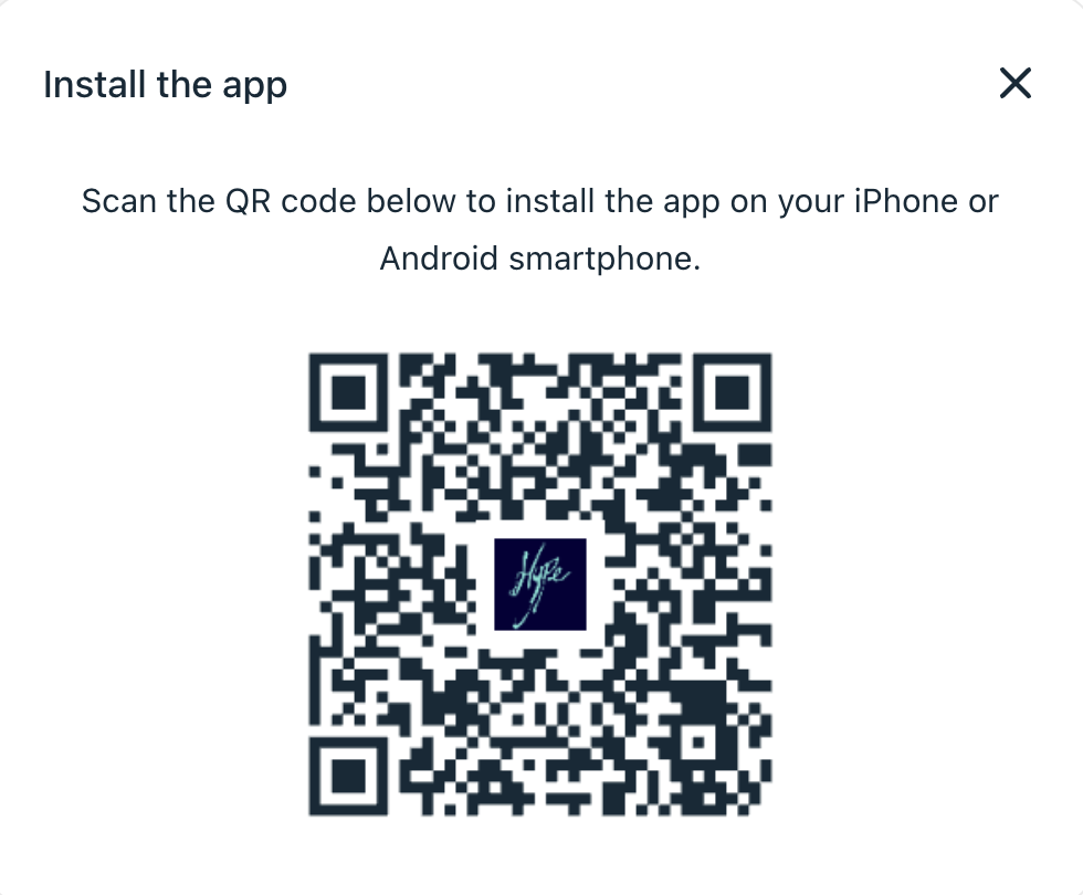 Illustration screenshot for QR Code for Desktop Users